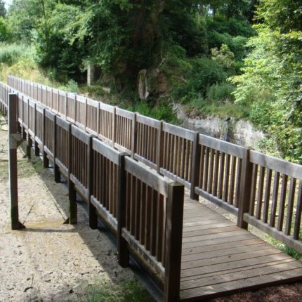 Accès à la passerelle